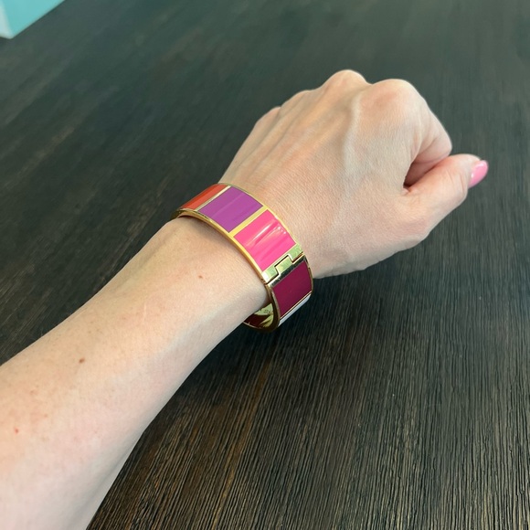 kate spade Jewelry - Kate Spade Fancy Meeting You Here Color Block Bracelet Bangle